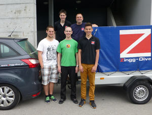 Mitarbeit im Team der Tauchschule